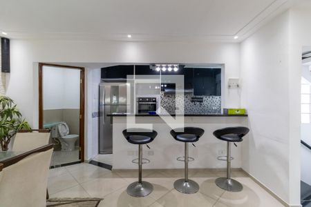 Sala/Cozinha de casa de condomínio à venda com 3 quartos, 160m² em Jardim Popular, São Paulo