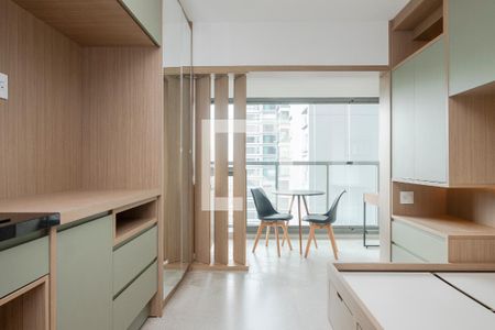 Studio de kitnet/studio à venda com 1 quarto, 26m² em Santo Amaro, São Paulo