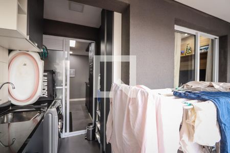 Varanda / Lavanderia de apartamento à venda com 2 quartos, 49m² em Vila Andrade, São Paulo