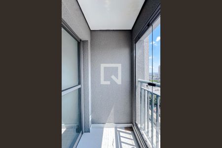 Varanda da Sala de apartamento para alugar com 1 quarto, 30m² em Quarta Parada, São Paulo