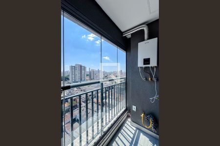 Varanda da Sala de apartamento para alugar com 1 quarto, 30m² em Quarta Parada, São Paulo