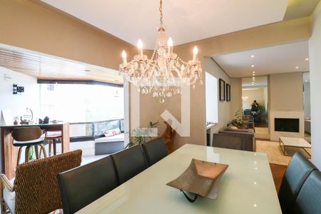 Sala de Jantar de apartamento à venda com 3 quartos, 172m² em Cidade Monções, São Paulo