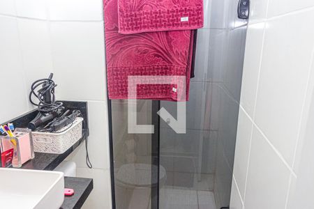 Banheiro de apartamento para alugar com 1 quarto, 36m² em Veleiros, São Paulo