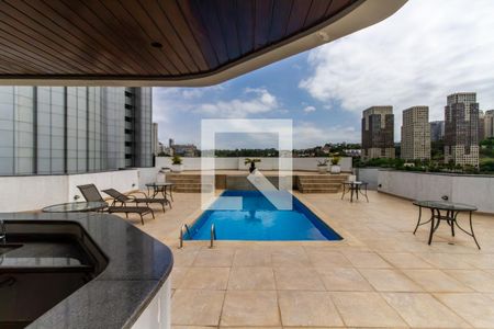 Área comum - Piscina de kitnet/studio à venda com 1 quarto, 49m² em Brooklin Novo, São Paulo