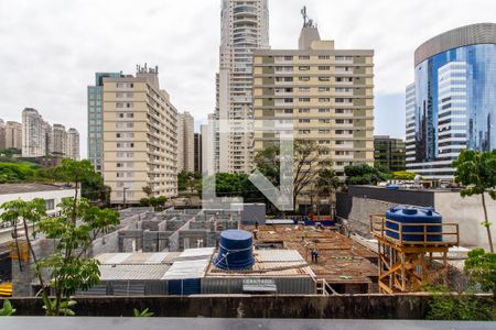 Vista Varanda de kitnet/studio à venda com 1 quarto, 49m² em Brooklin Novo, São Paulo