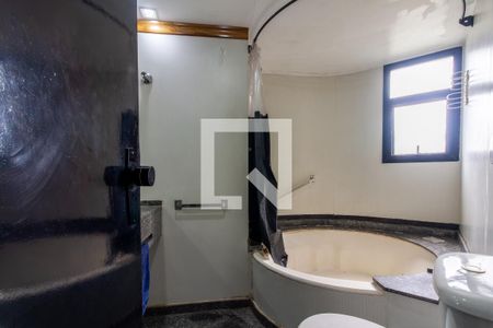 Banheiro da Suíte de kitnet/studio à venda com 1 quarto, 49m² em Brooklin Novo, São Paulo
