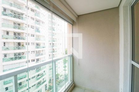 Varanda da Sala/Cozinha de apartamento à venda com 1 quarto, 37m² em Vila Cruzeiro, São Paulo