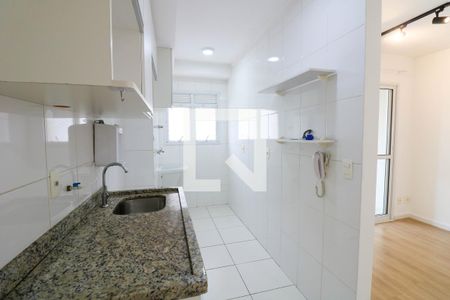 Sala/Cozinha de apartamento à venda com 1 quarto, 37m² em Vila Cruzeiro, São Paulo