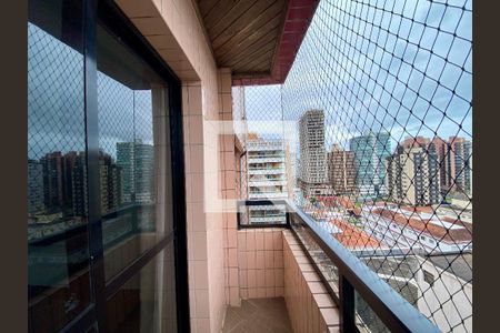 Sacada de apartamento para alugar com 1 quarto, 82m² em Guilhermina, Praia Grande