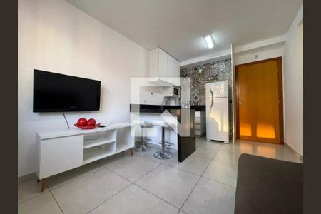Sala de apartamento para alugar com 1 quarto, 66m² em Ouro Preto, Belo Horizonte