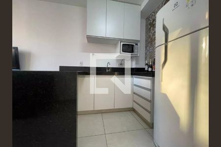 Cozinha de apartamento para alugar com 1 quarto, 66m² em Ouro Preto, Belo Horizonte