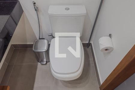 Banheiro de kitnet/studio à venda com 1 quarto, 31m² em Jardins, São Paulo