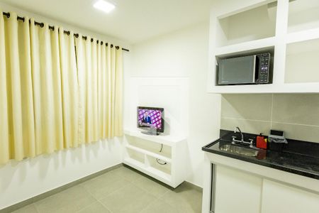 Sala de apartamento para alugar com 1 quarto, 24m² em Jardim Prudência, São Paulo