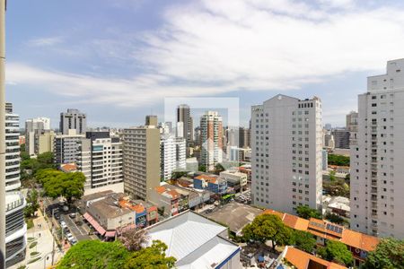 Vista da Varanda de apartamento para alugar com 2 quartos, 82m² em Pinheiros, São Paulo