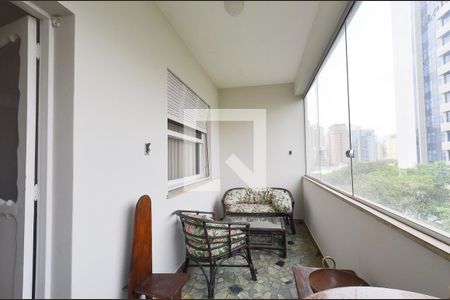 Varanda da Sala de apartamento para alugar com 4 quartos, 240m² em Centro, Belo Horizonte