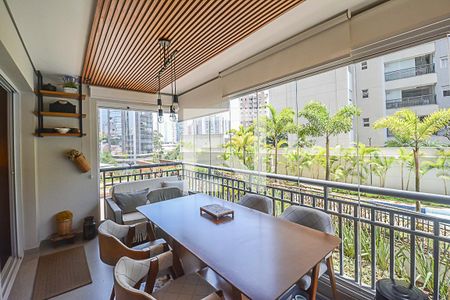 Varanda gourmet de apartamento para alugar com 3 quartos, 98m² em Baeta Neves, São Bernardo do Campo