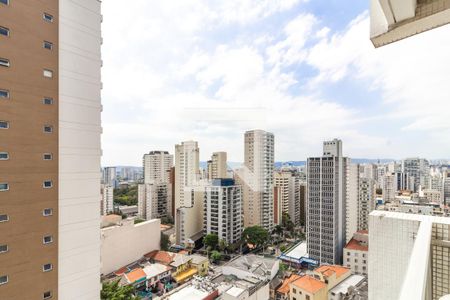 Varanda Vista de apartamento à venda com 3 quartos, 133m² em Perdizes, São Paulo