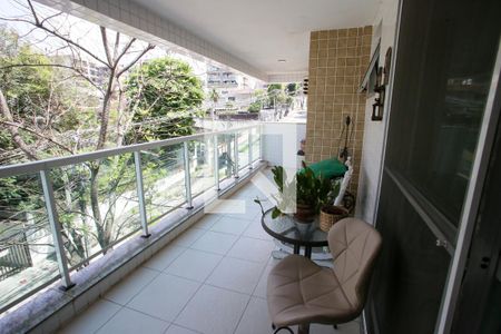 Varanda da Sala de apartamento para alugar com 4 quartos, 120m² em Freguesia (jacarepaguá), Rio de Janeiro