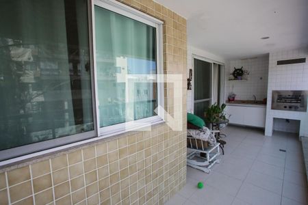 Varanda da Sala de apartamento para alugar com 4 quartos, 120m² em Freguesia (jacarepaguá), Rio de Janeiro