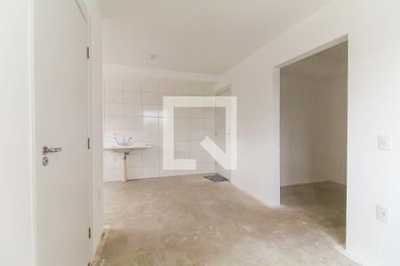 Sala/Cozinha de apartamento à venda com 1 quarto, 38m² em Cidade Nova São Miguel, São Paulo