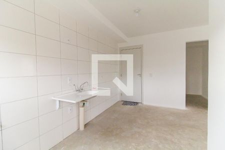 Sala/Cozinha de apartamento à venda com 1 quarto, 38m² em Cidade Nova São Miguel, São Paulo