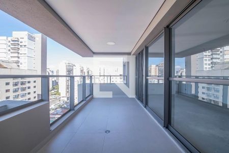 Varanda de apartamento à venda com 2 quartos, 81m² em Brooklin, São Paulo
