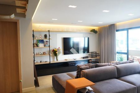 Sala de apartamento à venda com 3 quartos, 200m² em Vila Regente Feijó, São Paulo