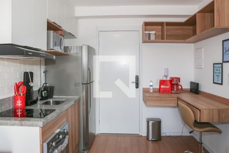 Sala/Cozinha de apartamento para alugar com 1 quarto, 27m² em Perdizes, São Paulo