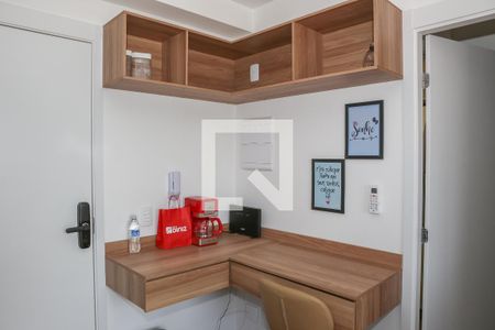 Sala/Cozinha de apartamento para alugar com 1 quarto, 27m² em Perdizes, São Paulo