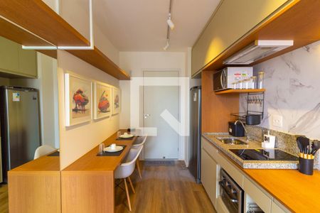 Studio de kitnet/studio para alugar com 1 quarto, 27m² em Jardim das Acacias, São Paulo