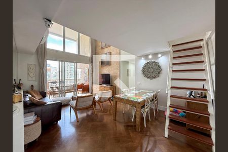 Sala de apartamento à venda com 3 quartos, 146m² em Vila Cordeiro, São Paulo