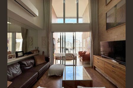 Sala de apartamento à venda com 3 quartos, 146m² em Vila Cordeiro, São Paulo