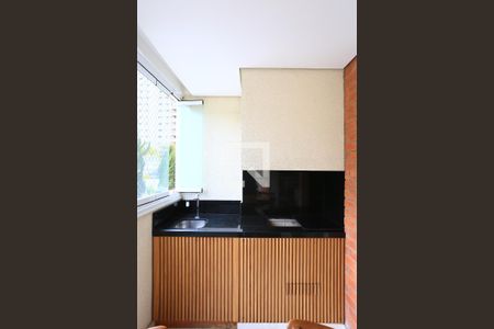 Varanda da Sala de apartamento à venda com 3 quartos, 129m² em Real Parque, São Paulo