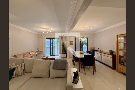 Sala  de apartamento para alugar com 3 quartos, 130m² em Cidade Monções, São Paulo