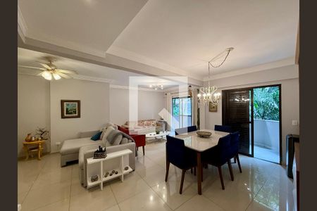 Sala  de apartamento para alugar com 3 quartos, 130m² em Cidade Monções, São Paulo