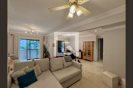 Sala  de apartamento para alugar com 3 quartos, 130m² em Cidade Monções, São Paulo