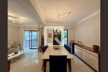 Sala  de apartamento para alugar com 3 quartos, 130m² em Cidade Monções, São Paulo