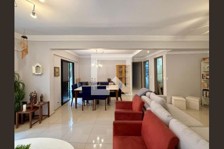 Sala  de apartamento para alugar com 3 quartos, 130m² em Cidade Monções, São Paulo