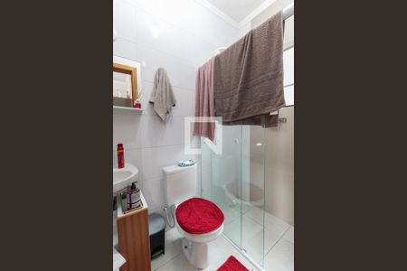 Banheiro de apartamento à venda com 1 quarto, 40m² em Parque Guarani, São Paulo