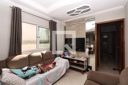 Sala de apartamento à venda com 2 quartos, 120m² em Vila Príncipe de Gales, Santo André