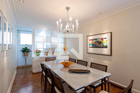 Sala de Jantar de apartamento à venda com 3 quartos, 156m² em Higienópolis, São Paulo