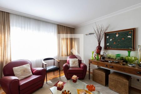 Sala de apartamento à venda com 3 quartos, 156m² em Higienópolis, São Paulo