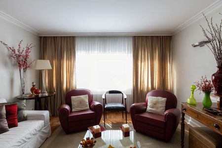 Sala de apartamento à venda com 3 quartos, 156m² em Higienópolis, São Paulo