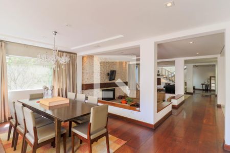 Sala de Jantar de casa à venda com 4 quartos, 600m² em Brooklin, São Paulo