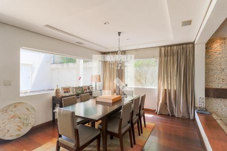 Sala de Jantar de casa à venda com 4 quartos, 600m² em Brooklin, São Paulo