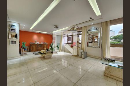 Sala de apartamento à venda com 4 quartos, 216m² em Funcionários, Belo Horizonte