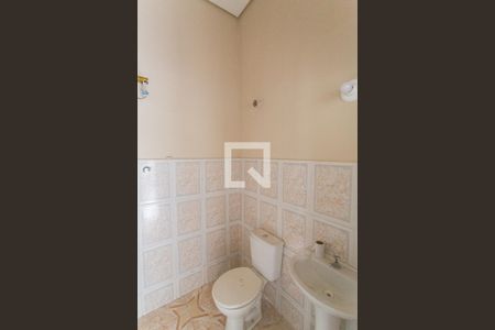 Banheiro Social de kitnet/studio para alugar com 1 quarto, 30m² em Santo André, Belo Horizonte