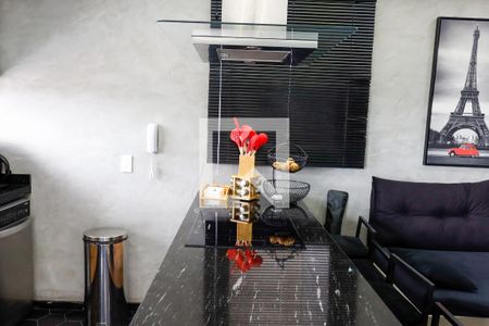 Cozinha de kitnet/studio à venda com 1 quarto, 37m² em Presidente Altino, Osasco