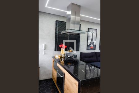 Cozinha de kitnet/studio à venda com 1 quarto, 37m² em Presidente Altino, Osasco