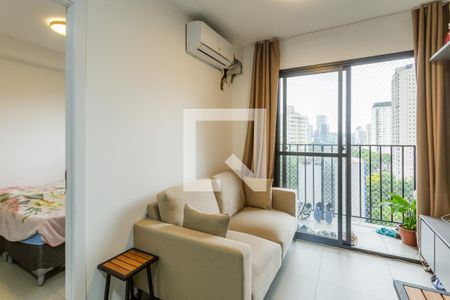 Sala de apartamento à venda com 1 quarto, 26m² em Vila Olímpia, São Paulo